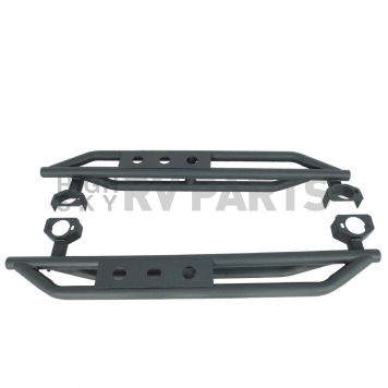 Paramount Automotive Rocker Panel - Outer Steel Black - 518120