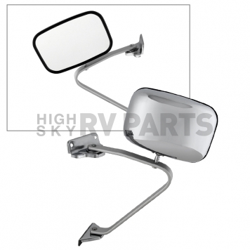 Xtune Exterior Mirror Manual Rectangular Single - 9935008