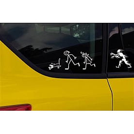 Chroma Graphics Decal - Zombie Anti Family Design - 99354