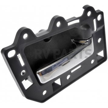Help! By Dorman Interior Door Handle - Plastic Black Housing With Silver Lever Single - 82156-2