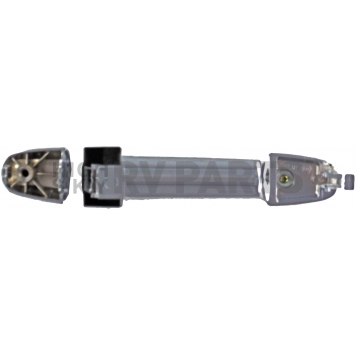 Help! By Dorman Exterior Door Handle - Plastic Silver Housing With Black Insert Single - 82273-1