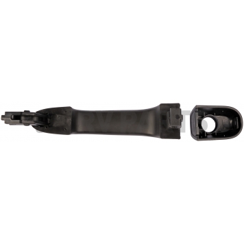 Help! By Dorman Exterior Door Handle - Plastic Black Single - 80776-1