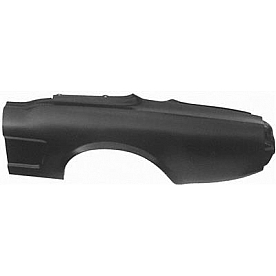 Goodmark Industries Quarter Panel - Driver Side Steel Black - FM60164L
