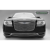 T-Rex Truck Products Grille Insert - Horizontal Bar Trapezoid Black Powder Coated Aluminum - 21436B