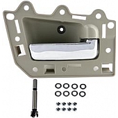 Help! By Dorman Interior Door Handle - Plastic Beige Housing With Silver Lever Single - 82163