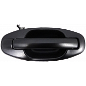 Help! By Dorman Exterior Door Handle - Plastic Black Single - 82280