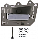 Help! By Dorman Interior Door Handle - Plastic Beige Housing With Silver Lever Single - 82164