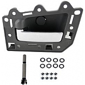 Help! By Dorman Interior Door Handle - Lever Plastic Gray Housing With Silver Lever Single - 82168