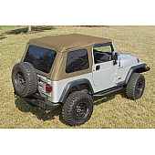 Rugged Ridge Soft Top - Spice Fastback Top Sailcloth Fabric - 1375037