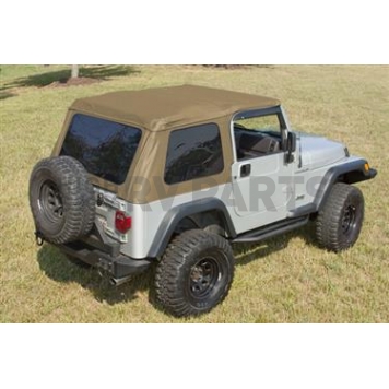 Rugged Ridge Soft Top - Spice Fastback Top Sailcloth Fabric - 1375037