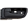 Help! By Dorman Interior Door Handle - Lever Plastic Black Single - 92896