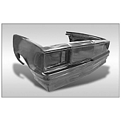 Harwood Fiberglass Body Front End - Fiberglass Black - 23000