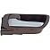 Help! By Dorman Interior Door Handle - Plastic Brown Housing With Silver Lever Single - 92915