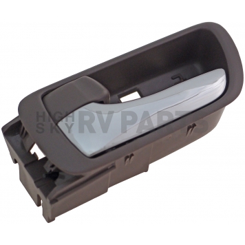 Help! By Dorman Interior Door Handle - Plastic Brown Housing With Silver Lever Single - 92915-2