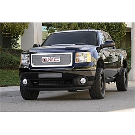 T-Rex Truck Products Grille Insert - Mesh Rectangular Polished Stainless Steel - 54210