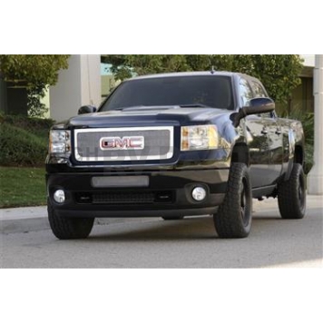 T-Rex Truck Products Grille Insert - Mesh Rectangular Polished Stainless Steel - 54210
