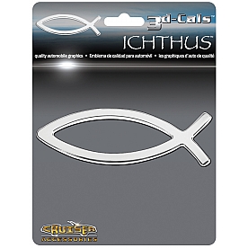 Cruiser Decal - Ichthus Fish - 83103