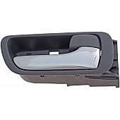 Help! By Dorman Interior Door Handle - Lever Plastic Gray Housing With Silver Lever Single - 92918