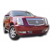T-Rex Truck Products Grille Insert - Mesh Rectangular Polished Stainless Steel - 54193