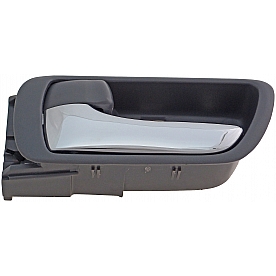 Help! By Dorman Interior Door Handle - Lever Plastic Gray Housing With Silver Lever Single - 92919