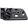 Help! By Dorman Interior Door Handle - Lever Plastic Gray Housing With Silver Lever Single - 92919