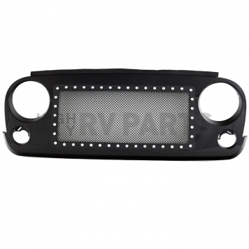 Paramount Automotive Grille - Powder Coated Black Stainless Steel - 460230