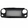 Paramount Automotive Grille - Powder Coated Black Stainless Steel - 460230