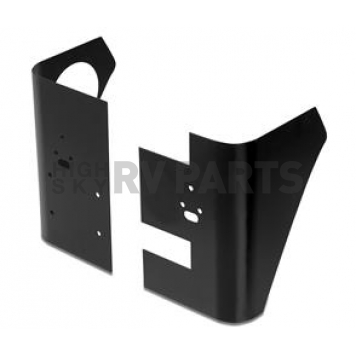 Warrior Products Body Corner Guard - Steel Black Set Of 2 - S916A