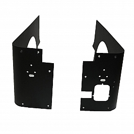 Paramount Automotive Body Corner Guard - Steel Black Set Of 2 - 510207