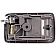 Help! By Dorman Interior Door Handle - Lever Plastic Gray Single - 92960