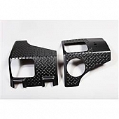 Rugged Ridge Body Corner Guard - Plastic Black Diamond Plate - 1165101