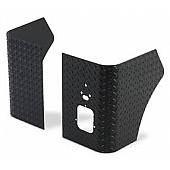 Warrior Products Body Corner Guard - Aluminum Black Set Of 2 - 904APC