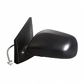 K-Source Exterior Mirror Electric OEM Black Single - 70622T
