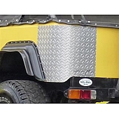 Warrior Products Body Corner Guard - Aluminum Silver Set Of 2 - 9141