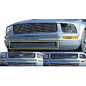 T-Rex Truck Products Bumper Grille Insert Horizontal Bar Polished Silver Billet Aluminum - 25515