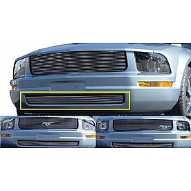 T-Rex Truck Products Bumper Grille Insert Horizontal Bar Polished Silver Billet Aluminum - 25515