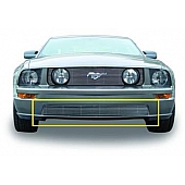 T-Rex Truck Products Bumper Grille Insert Horizontal Bar Polished Silver Billet Aluminum - 25516