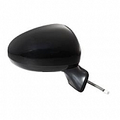 K-Source Exterior Mirror Electric OEM Black Single - 70627T