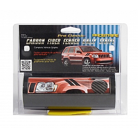 Trimbrite Body Graphics - Carbon Fiber - Fender Rally - R76018