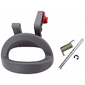 Help! By Dorman Interior Door Handle - Lever Plastic Black Single - 82515
