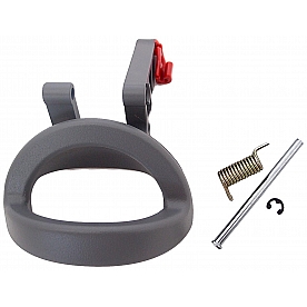 Help! By Dorman Interior Door Handle - Lever Plastic Black Single - 82515