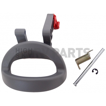 Help! By Dorman Interior Door Handle - Lever Plastic Black Single - 82515