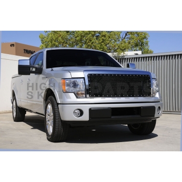 T-Rex Truck Products Grille Insert - Mesh Black Powder Coated Steel - 6715561-3
