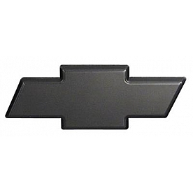 Trimbrite Decal - 3D Chevy Bowtie - Matte Black - T1931