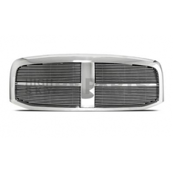 Street Scene Grille - Silver Aluminum - 95075522