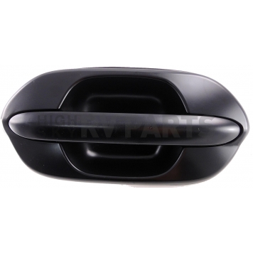 Help! By Dorman Exterior Door Handle - Plastic Black Single - 82253