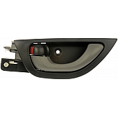 Help! By Dorman Interior Door Handle - Plastic Black Housing With Gray Lever Single - 81969