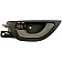 Help! By Dorman Interior Door Handle - Plastic Black Housing With Gray Lever Single - 81969