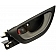 Help! By Dorman Interior Door Handle - Plastic Black Housing With Gray Lever Single - 81969