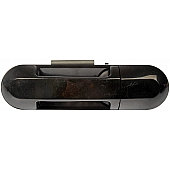 Help! By Dorman Exterior Door Handle - Plastic Black Single - 80650